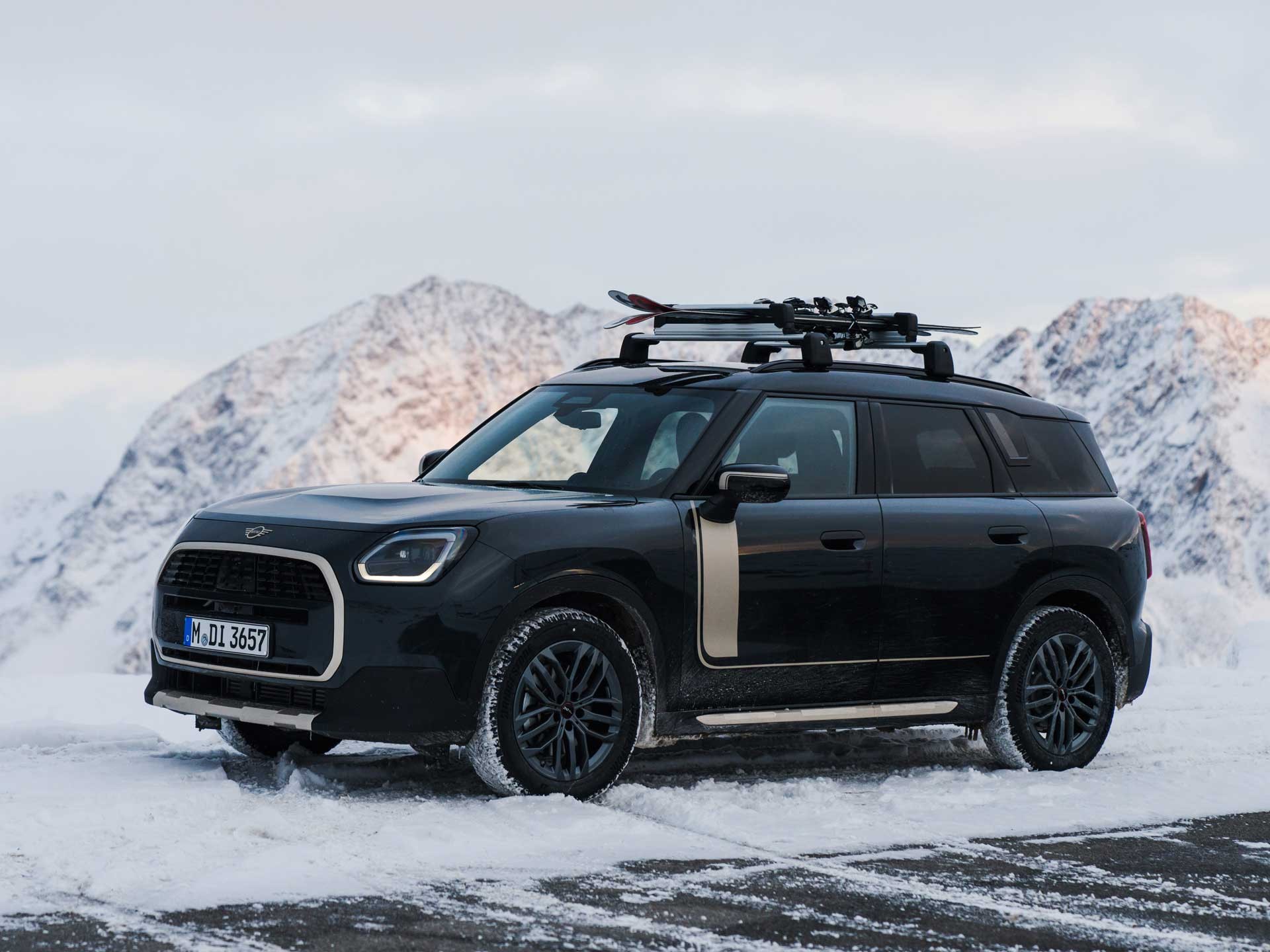 MINI Cooperのサイドビュー